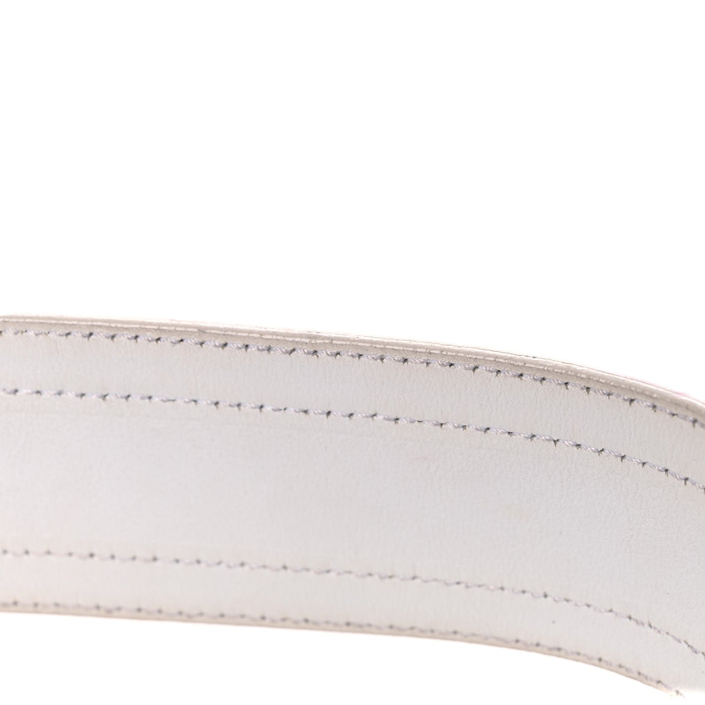 Monogram Belt 80 Pink White