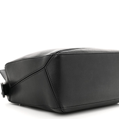 Loewe Calfskin Small Puzzle Bag Black 9 of 11