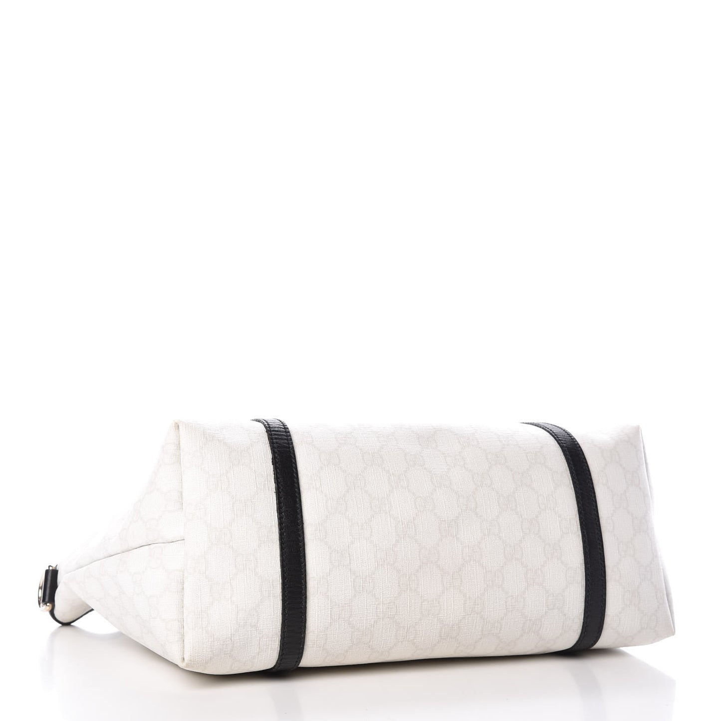 GG Plus Monogram Medium Joy Tote White