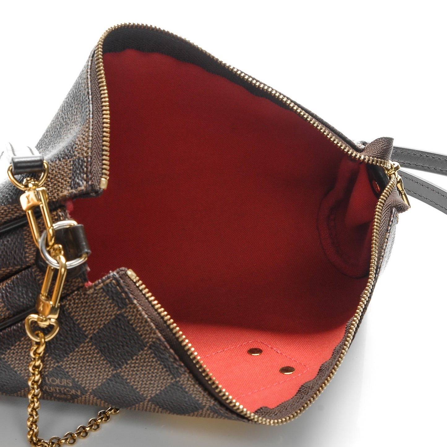 Damier Ebene Eva Clutch