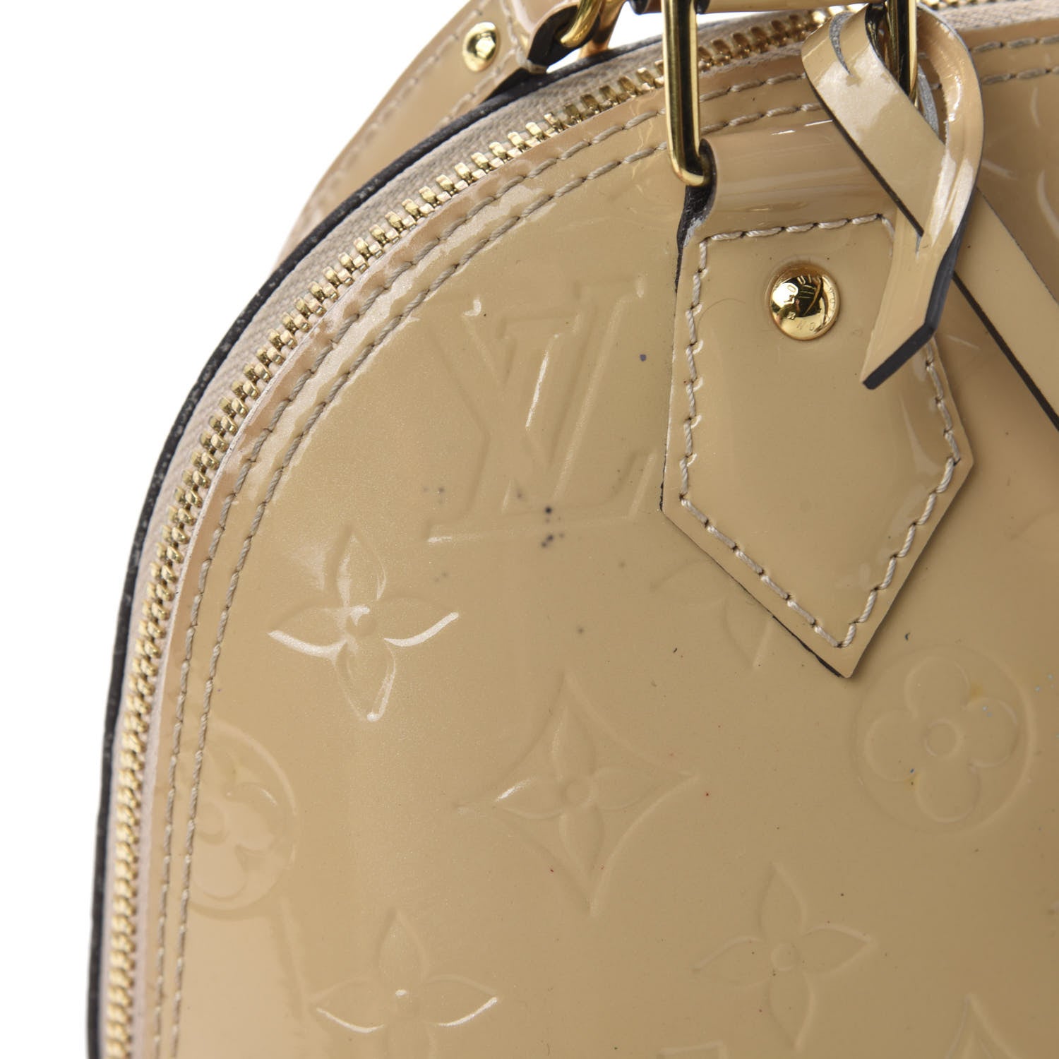 Louis Vuitton Vernis Alma BB Dune 14 of 14