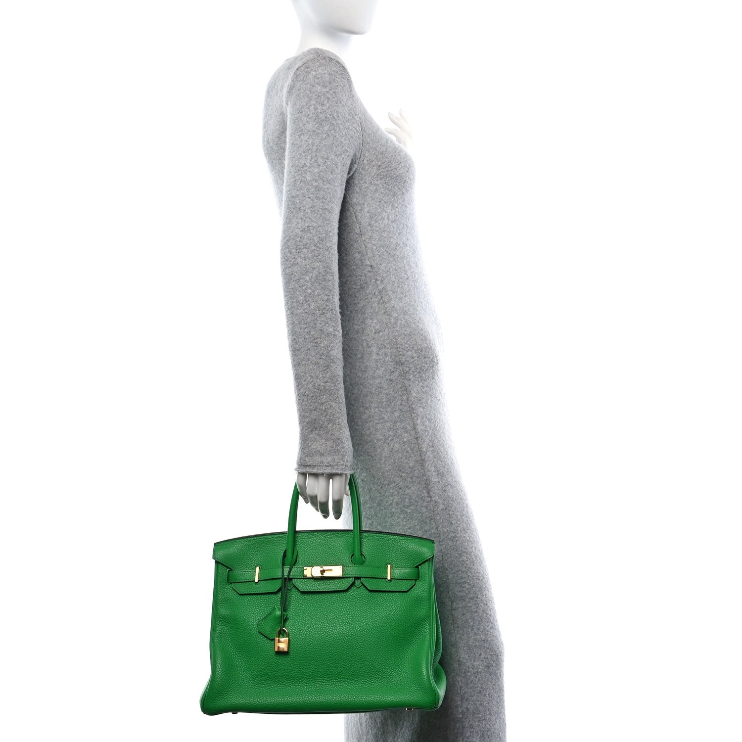 Hermes Togo Birkin 35 Bambou 2 of 14
