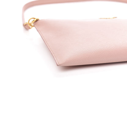 Prada Saffiano Flat Zip Wristlet Orchidea 7 of 9