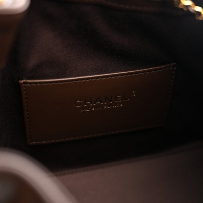Chanel Caviar Quilted Small Chanel 25 Handbag Dark Brown 6 of 11