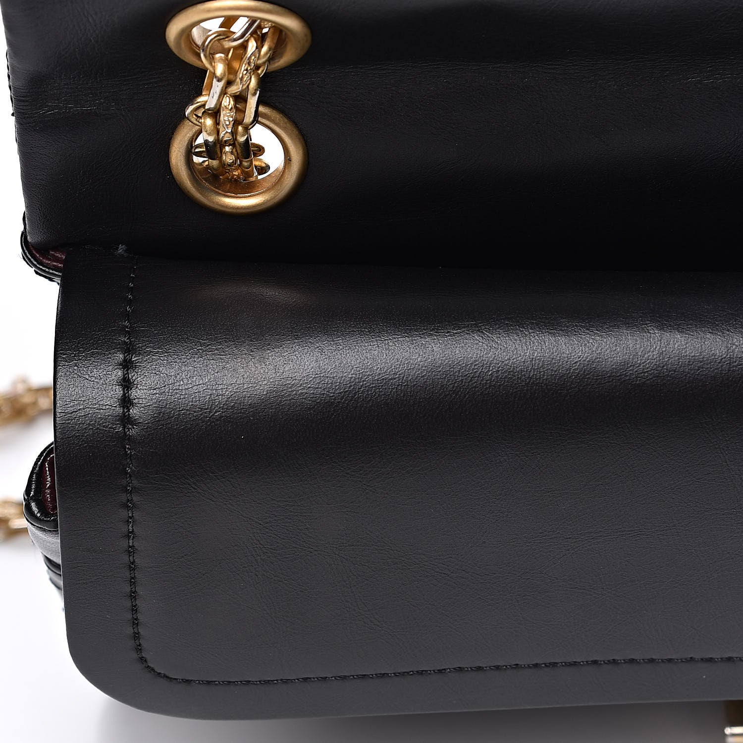Chanel Aged Calfskin Quilted 2.55 Reissue 225 Flap Black 12 of 14