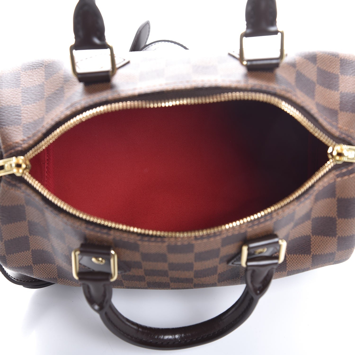 Louis Vuitton Damier Ebene Speedy Bandouliere 25 6 of 8