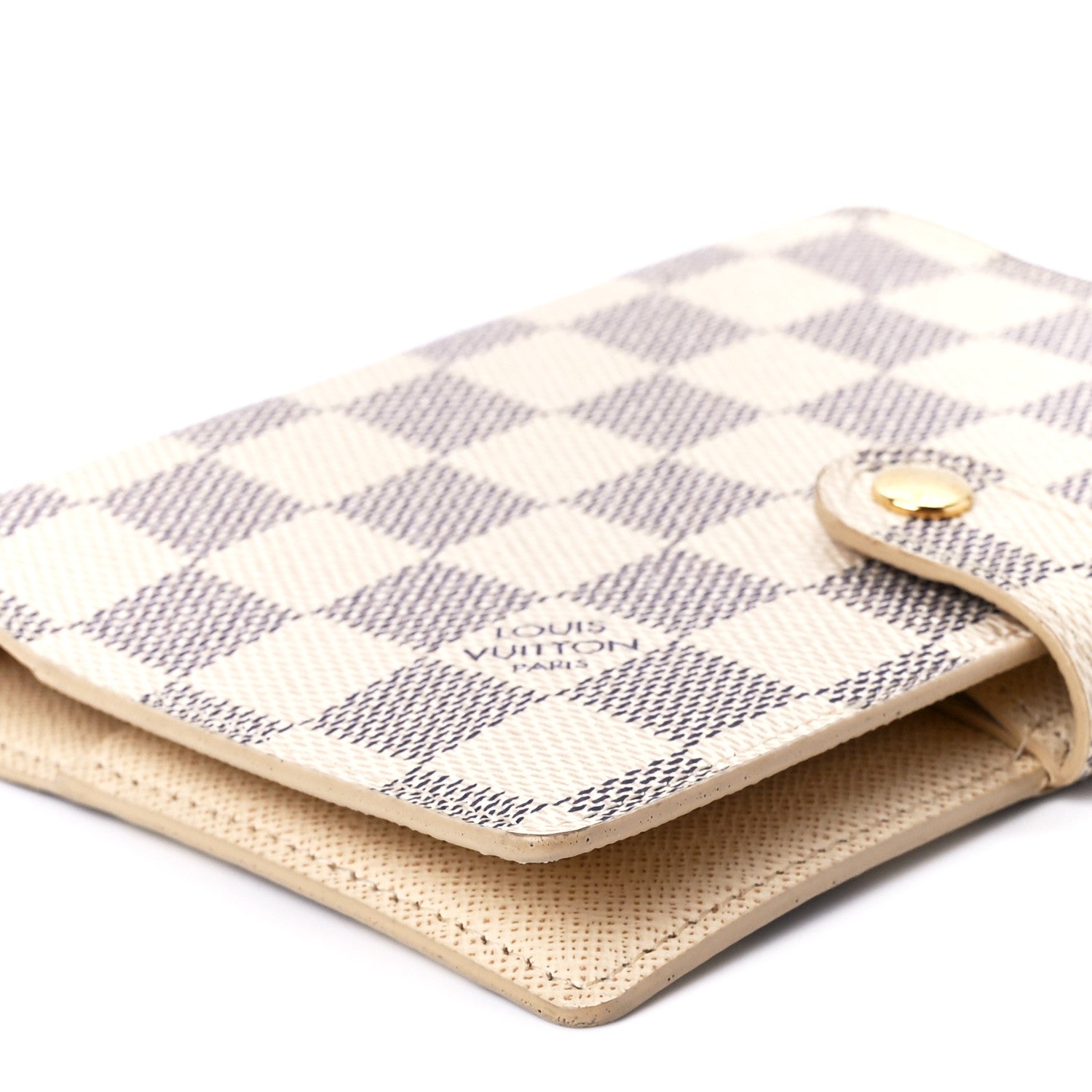 Louis Vuitton Damier Azur Small Ring Agenda Cover 9 of 10