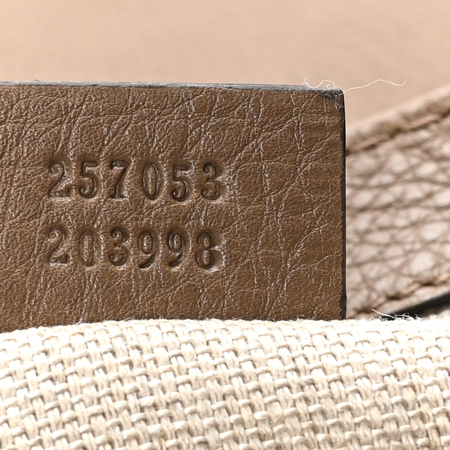 Snakeskin Deerskin Greenwich Clutch Beige