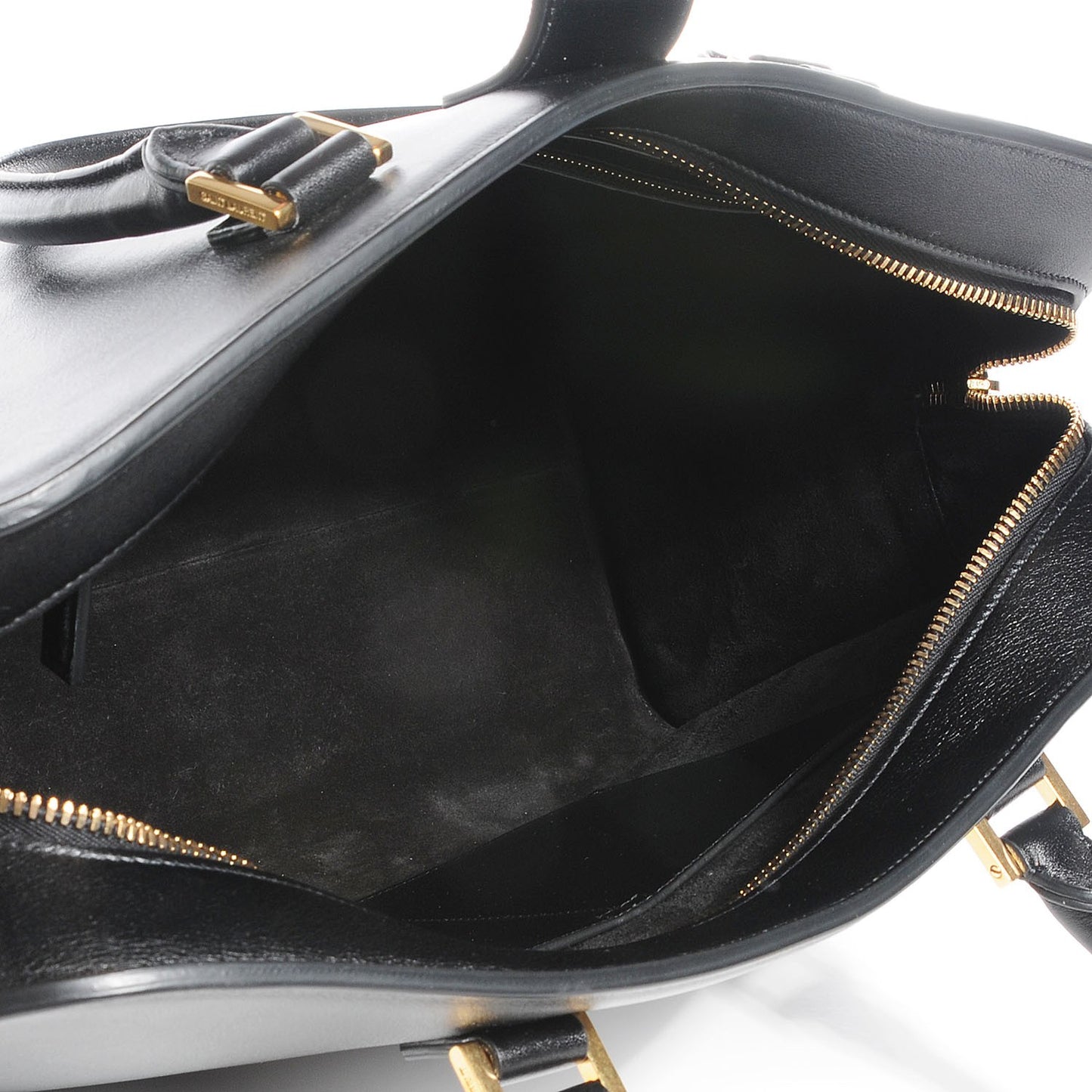 Smooth Calfskin Medium Monogram Cabas Black
