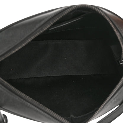 Saint Laurent Lambskin Monogram Small Lou Camera Bag Black 5 of 11