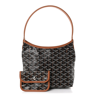 Goyard Goyardine Mini Boheme Hobo Black Gold 3 of 11