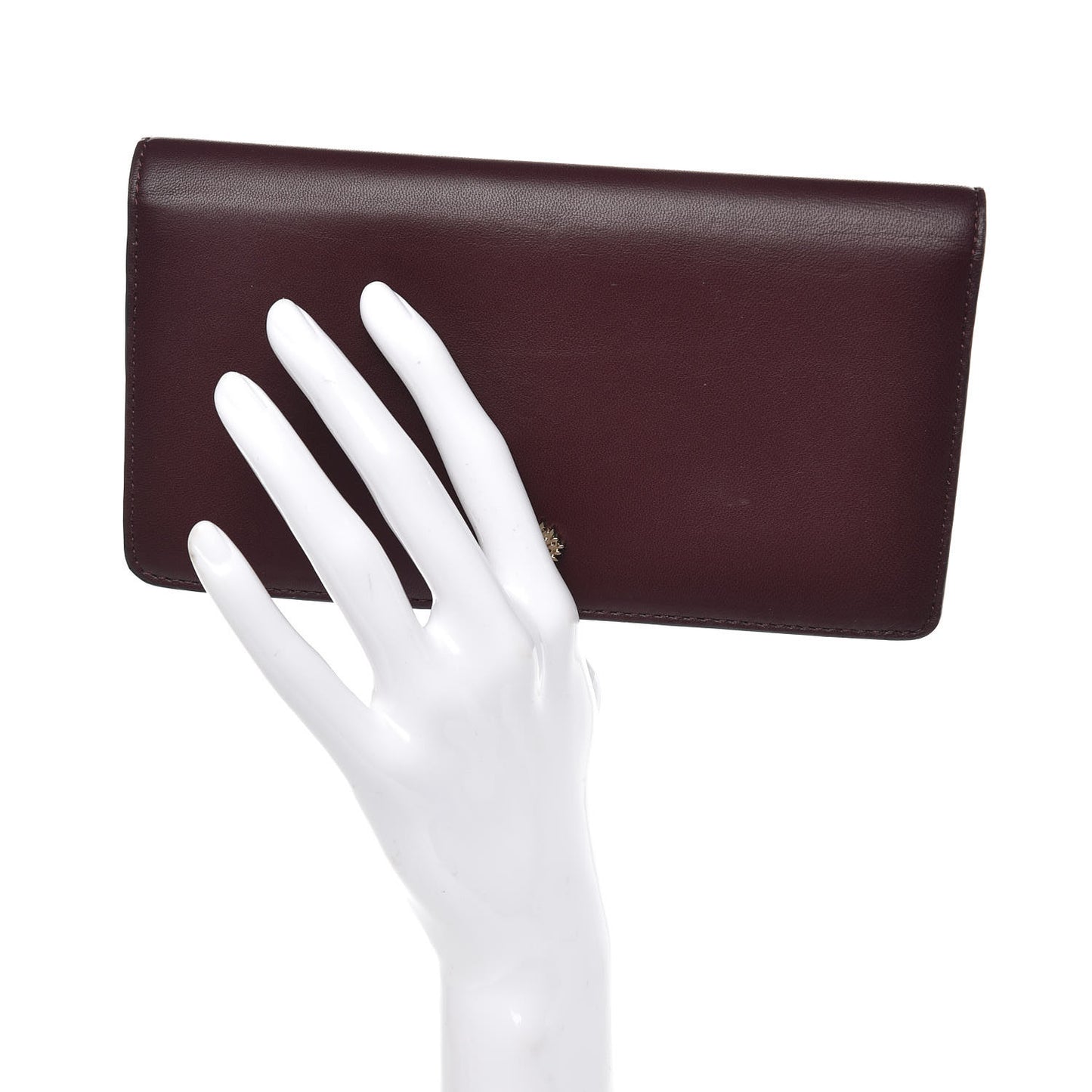 Nappa Tree Slim Wallet Oxblood Midnight Blue