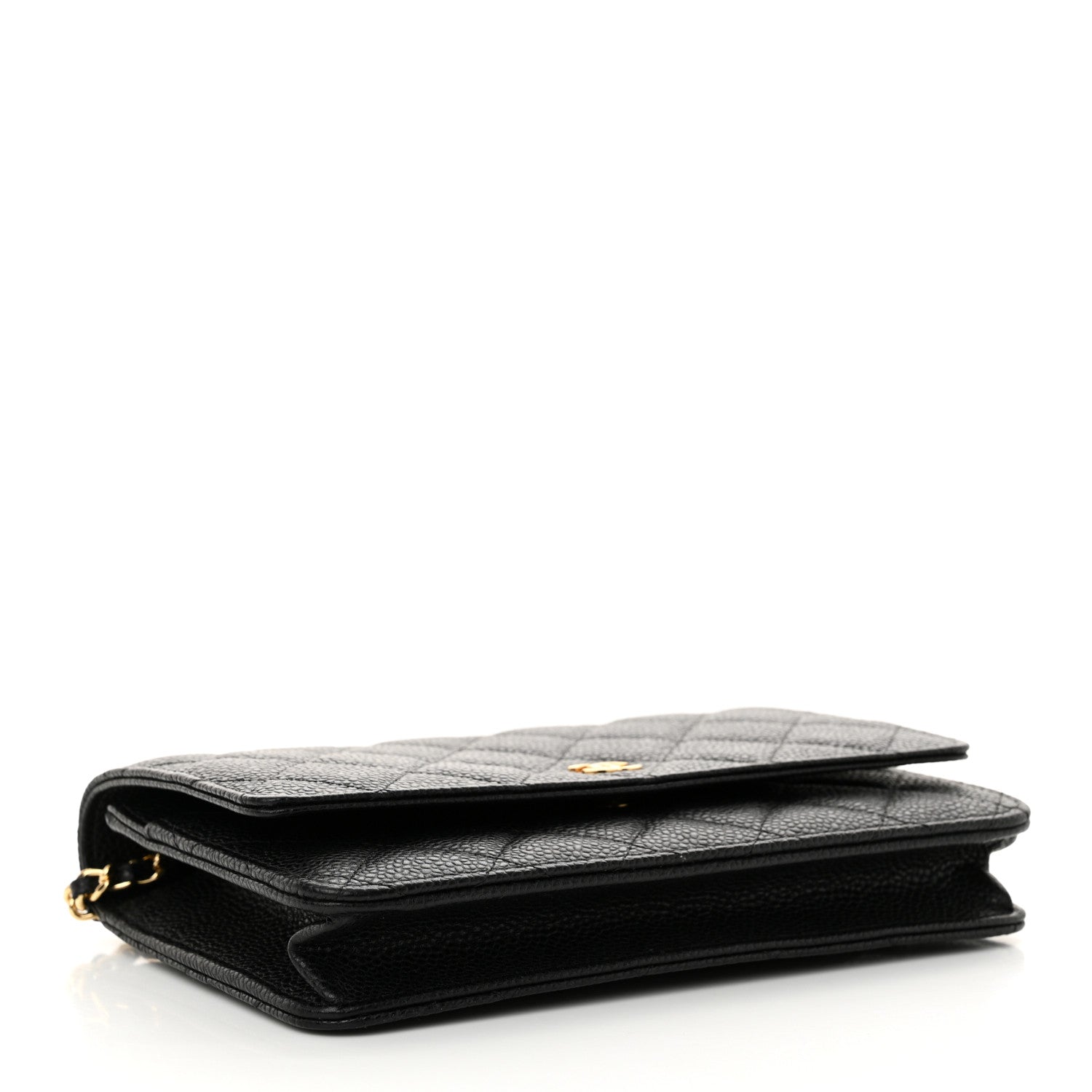 Chanel Caviar Quilted Wallet On Chain WOC Black 4 of 12