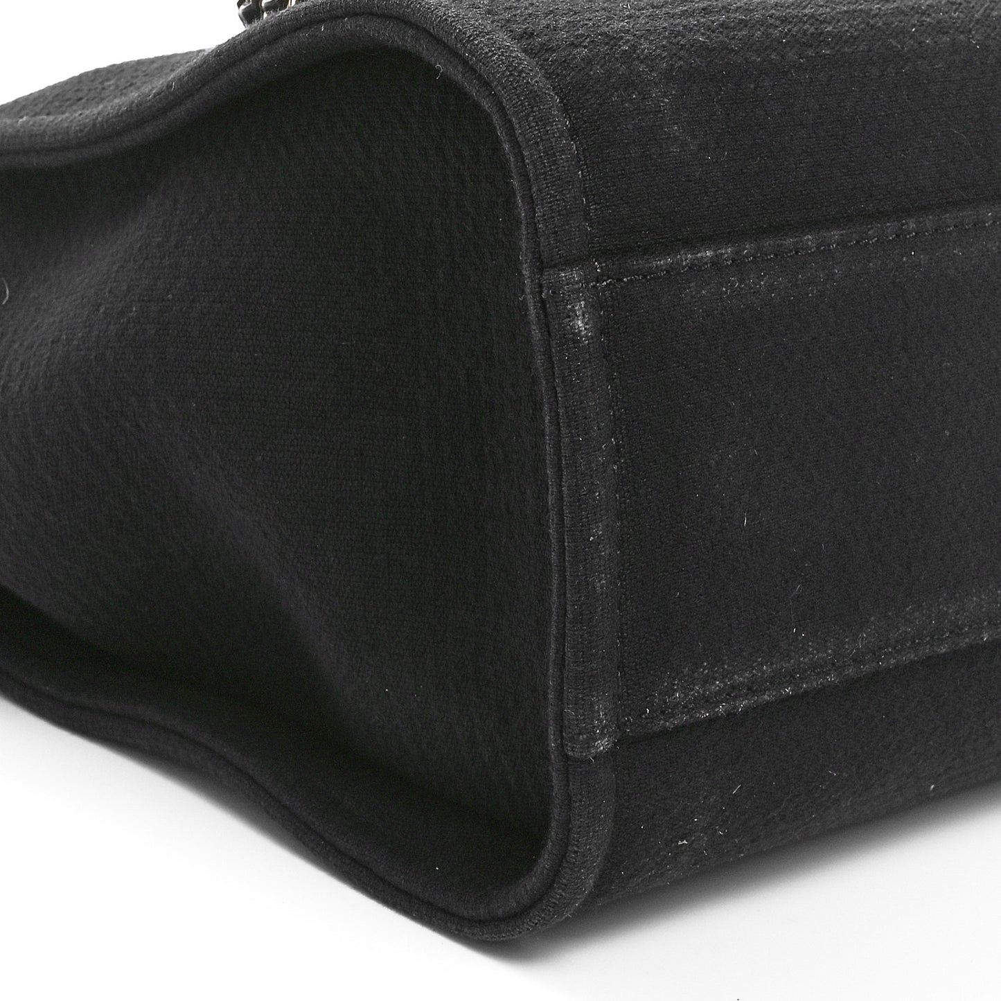 Mixed Fibers Small Deauville Tote Black