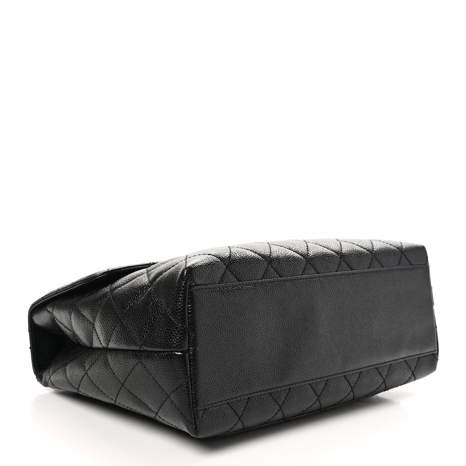 Chanel Caviar Quilted Jumbo Kelly Flap Black 4 of 11