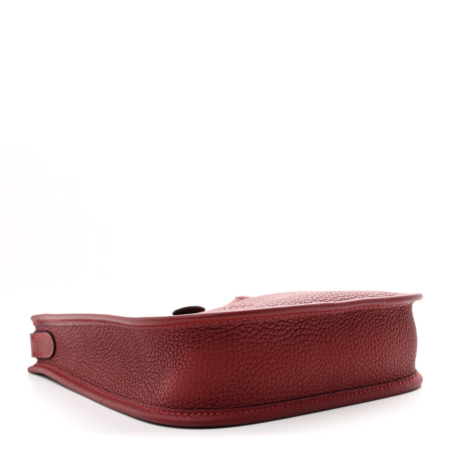 Hermes Taurillon Clemence Evelyne TPM Rouge H 3 of 10