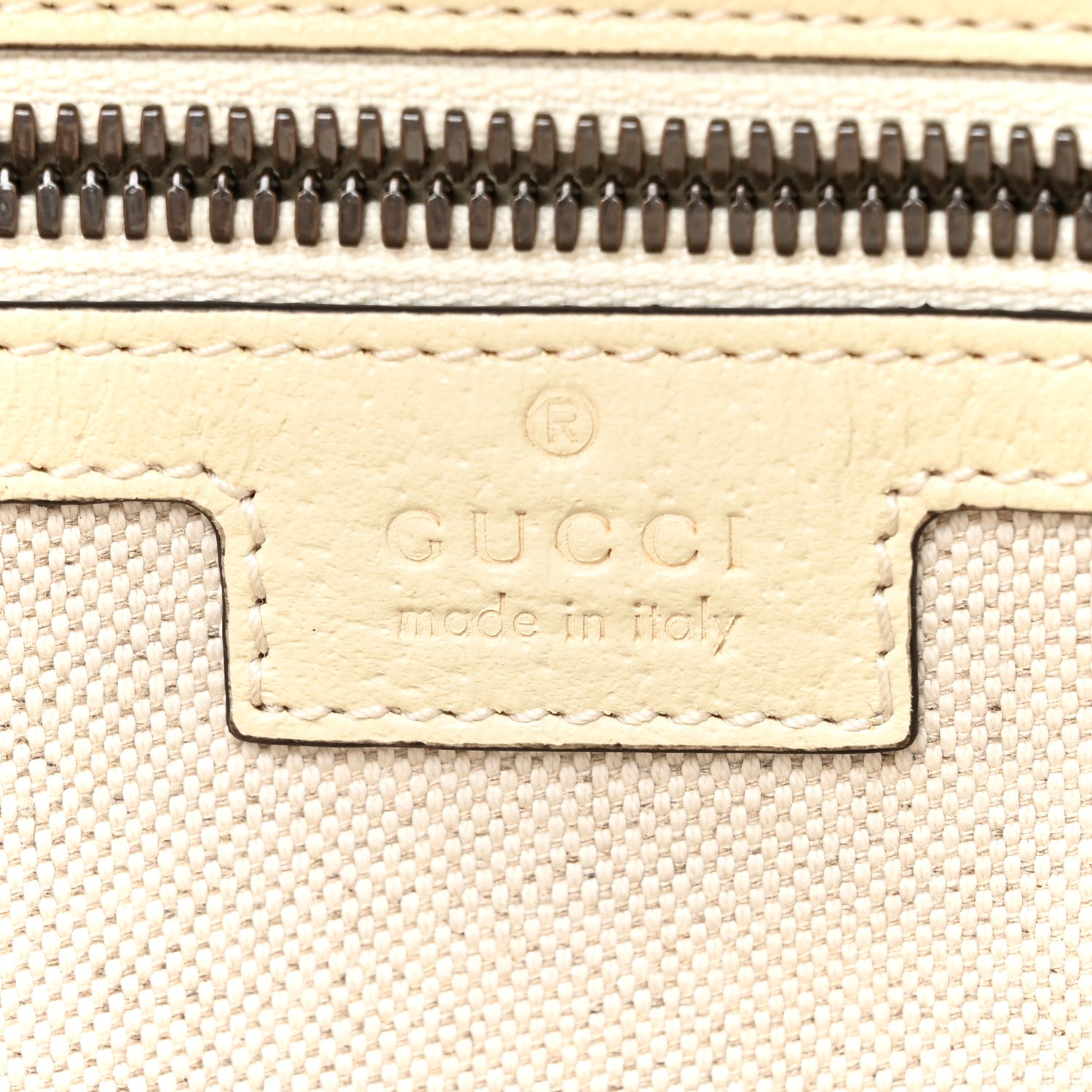 Gucci GG Supreme Monogram Textured Calfskin Web Small Ophidia Day Backpack Beige Ebony Mystic White 6 of 14