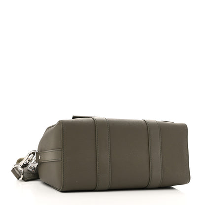 Louis Vuitton Grained Calfskin Aerogram City Keepall Khaki 4 of 9