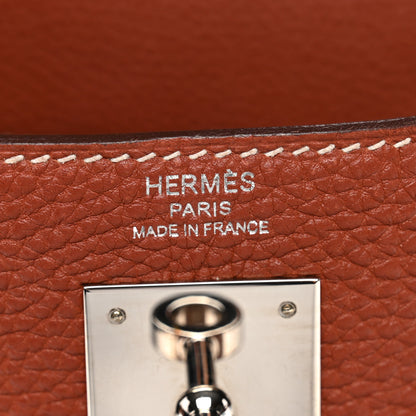 Hermes Togo Kelly Retourne 28 Sienne 6 of 13