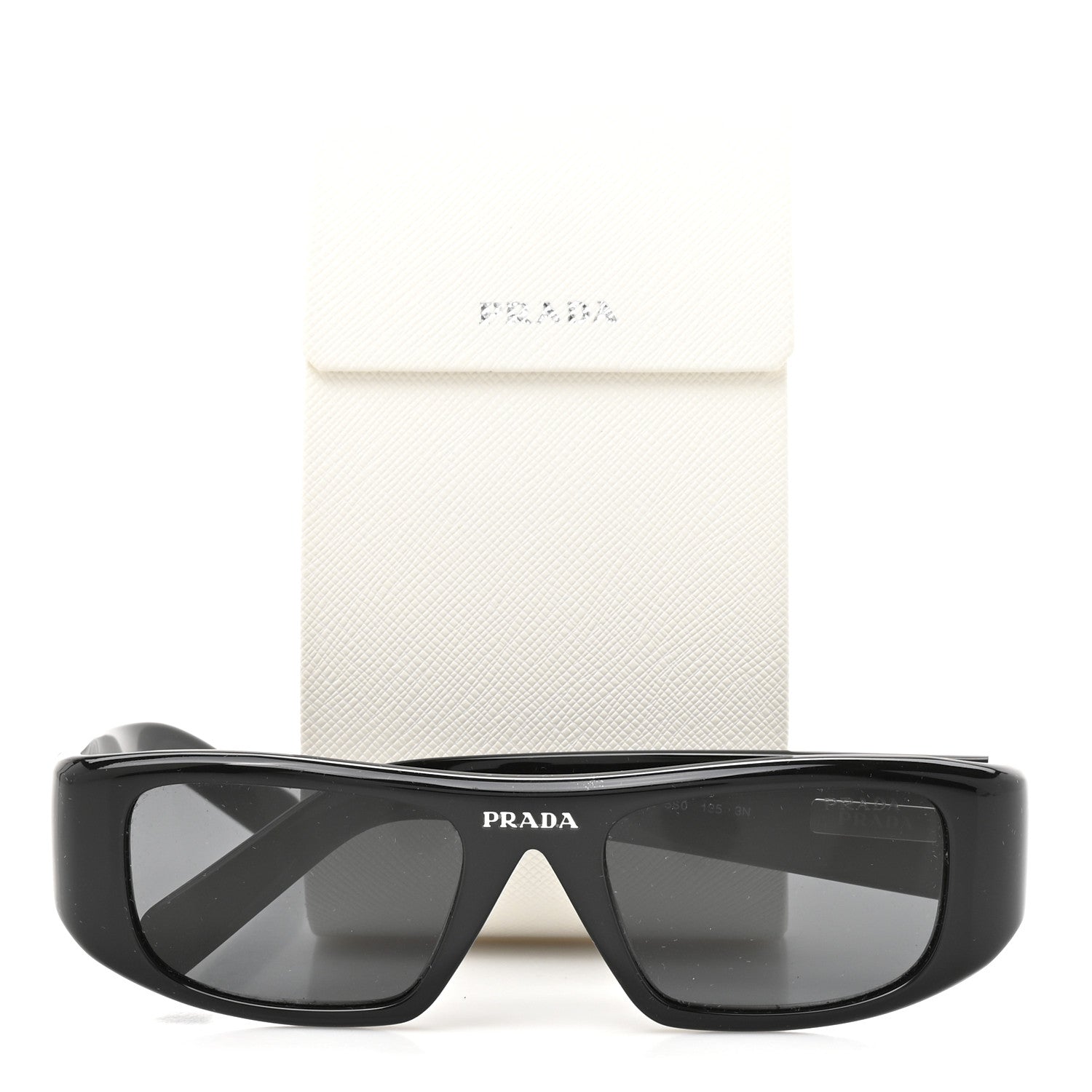 Prada Acetate Sunglasses SPR 20W Black 8 of 8