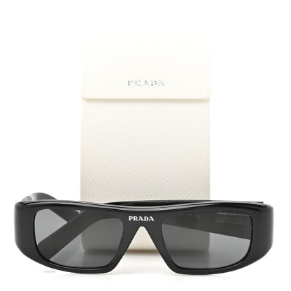 Prada Acetate Sunglasses SPR 20W Black 8 of 8