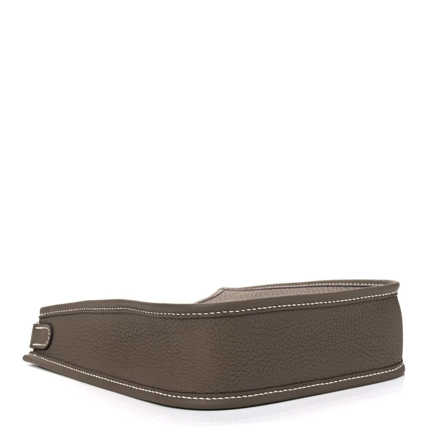 Hermes Taurillon Clemence Amazone Evelyne TPM Etoupe Bleu Indigo 3 of 4