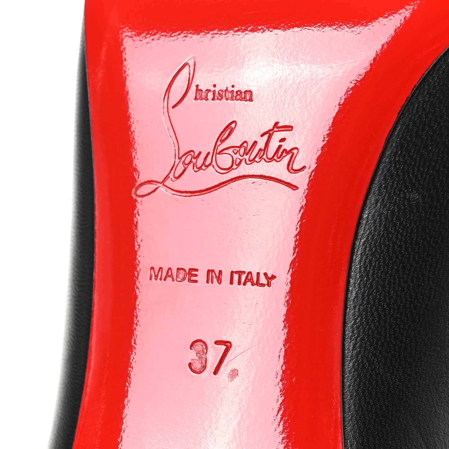 Shiny Nappa Simple 70 Pumps 37 Black