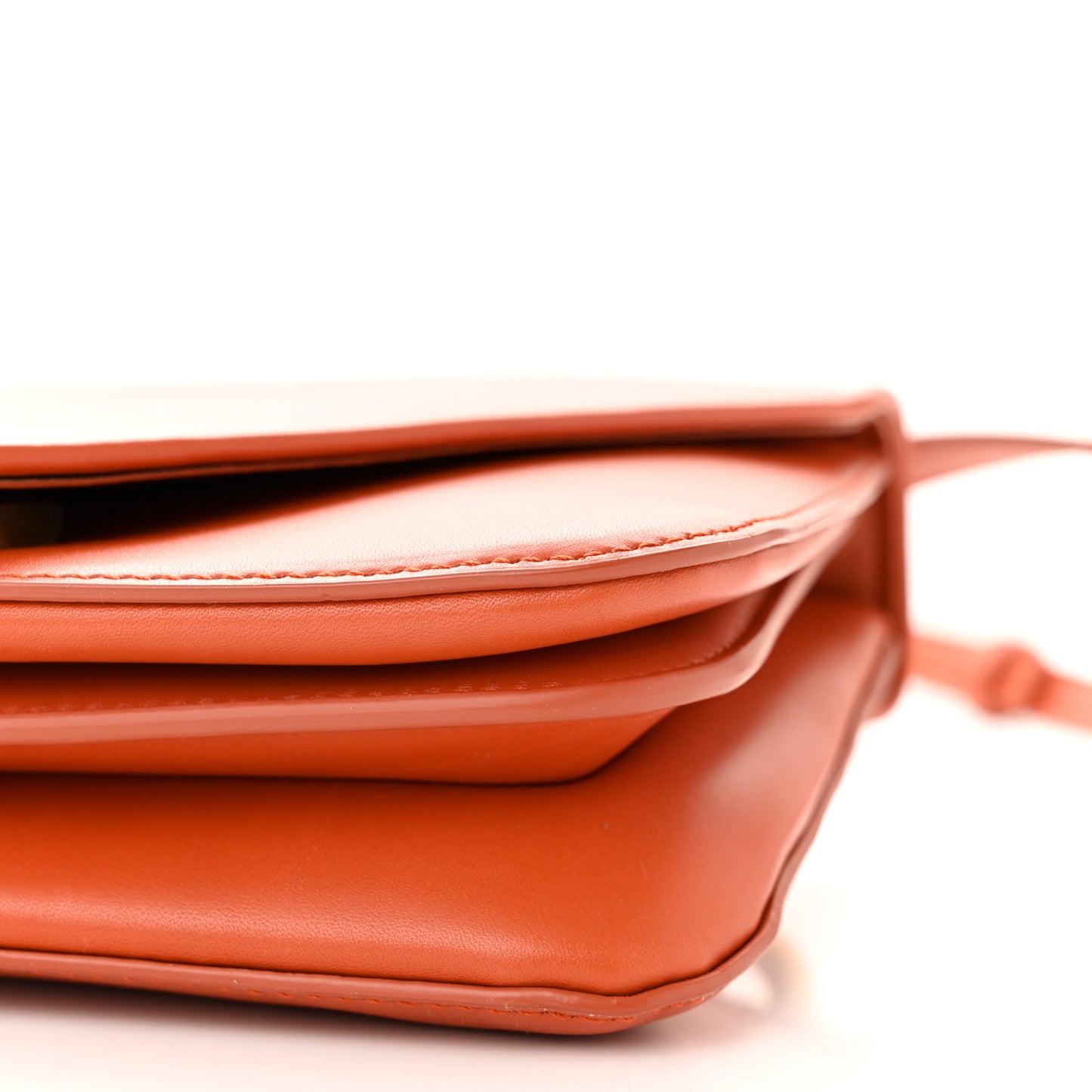 Calfskin Mount Envelope Bag Maple