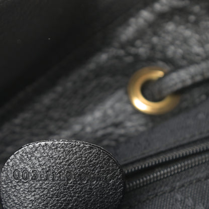 Gucci Suede Bamboo Backpack Black 7 of 10