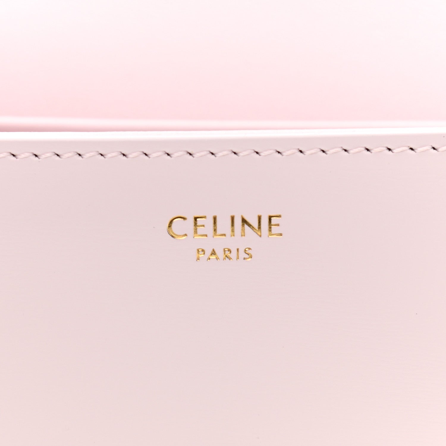 Celine Shiny Calfskin Triomphe Peony 6 of 11