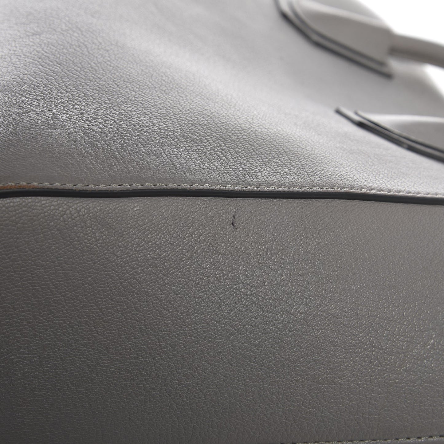 Sugar Goatskin Medium Antigona Pearl Grey