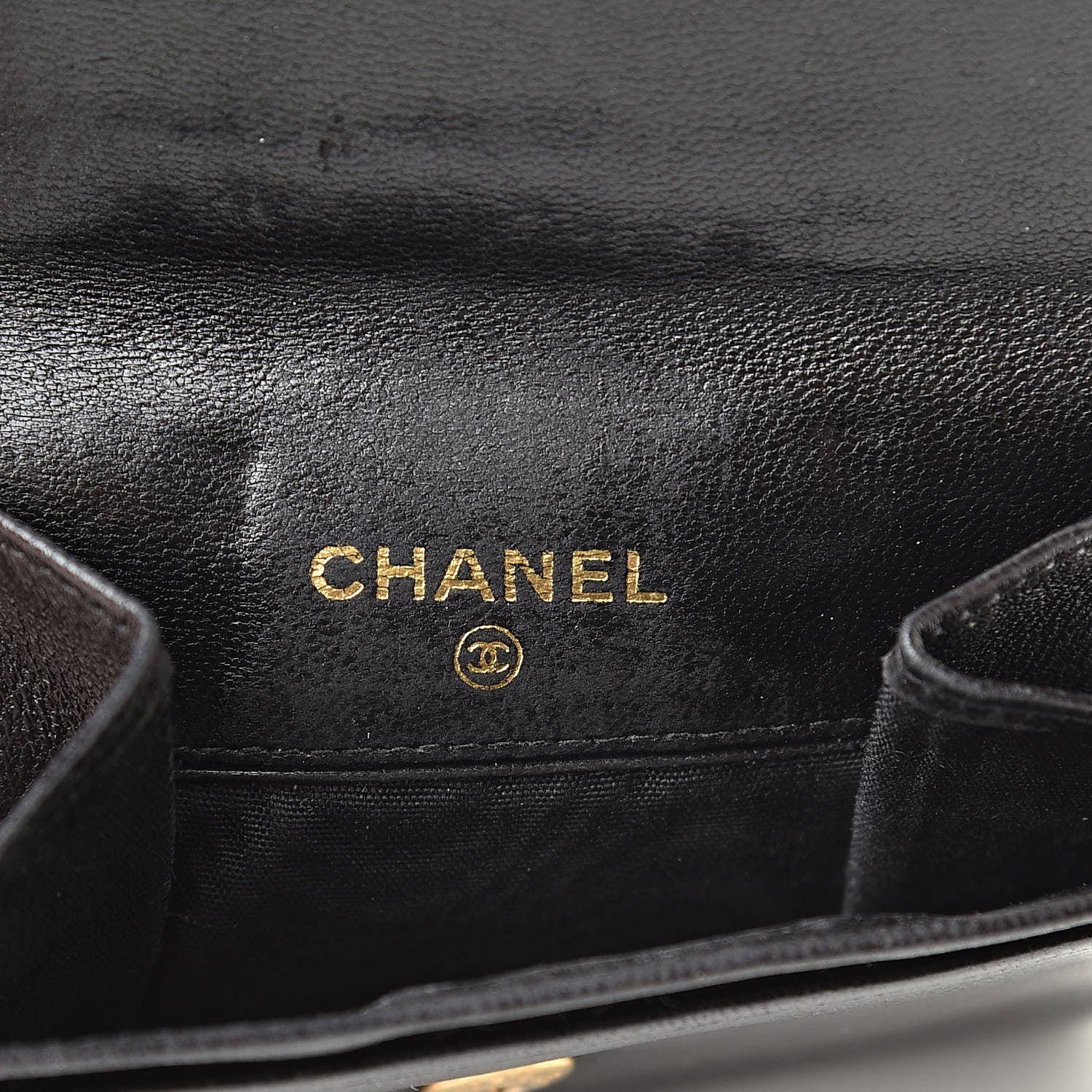 Chanel Calfskin Timeless Coin Purse Black 6 of 14