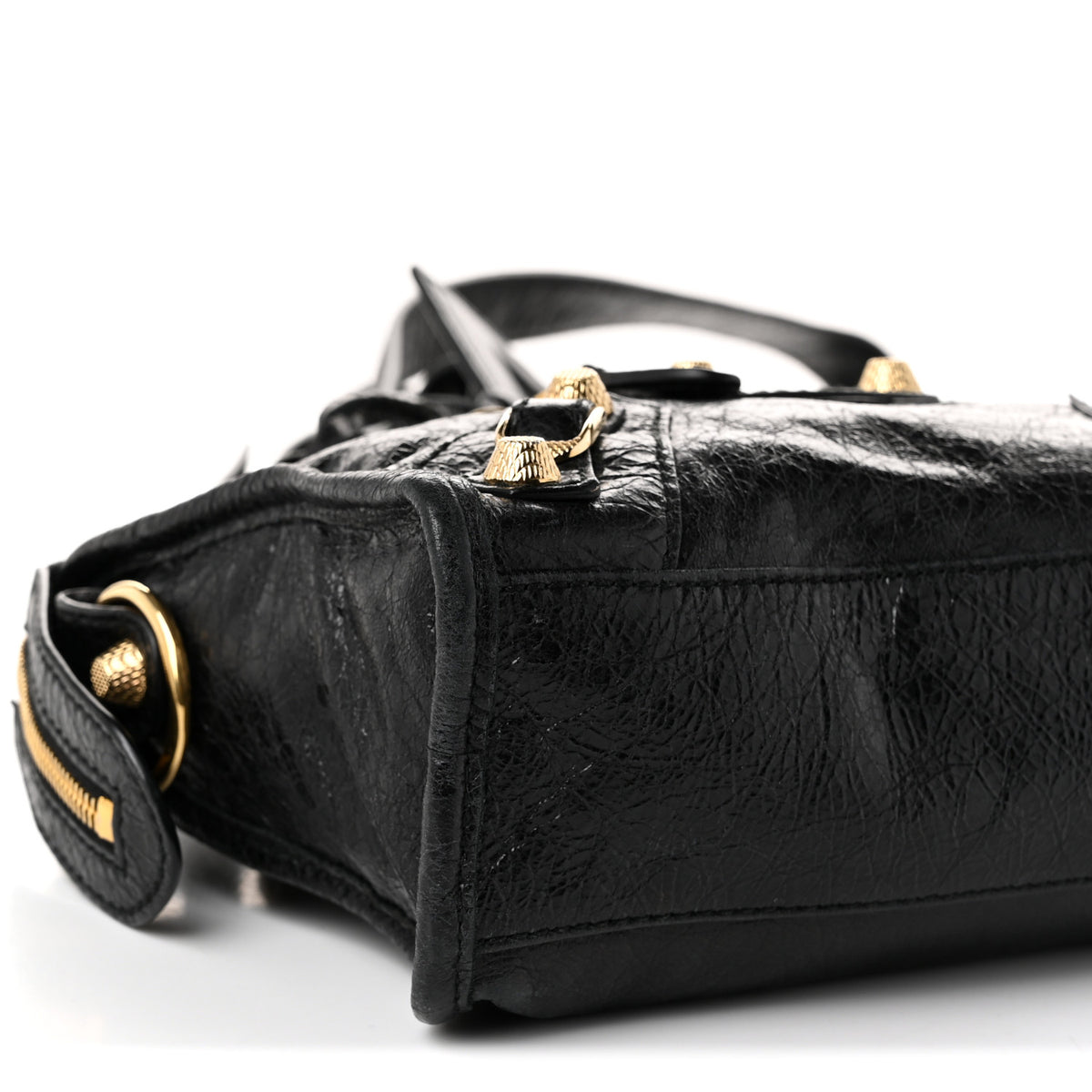 Agneau Giant 12 Gold Hardware Mini City Black