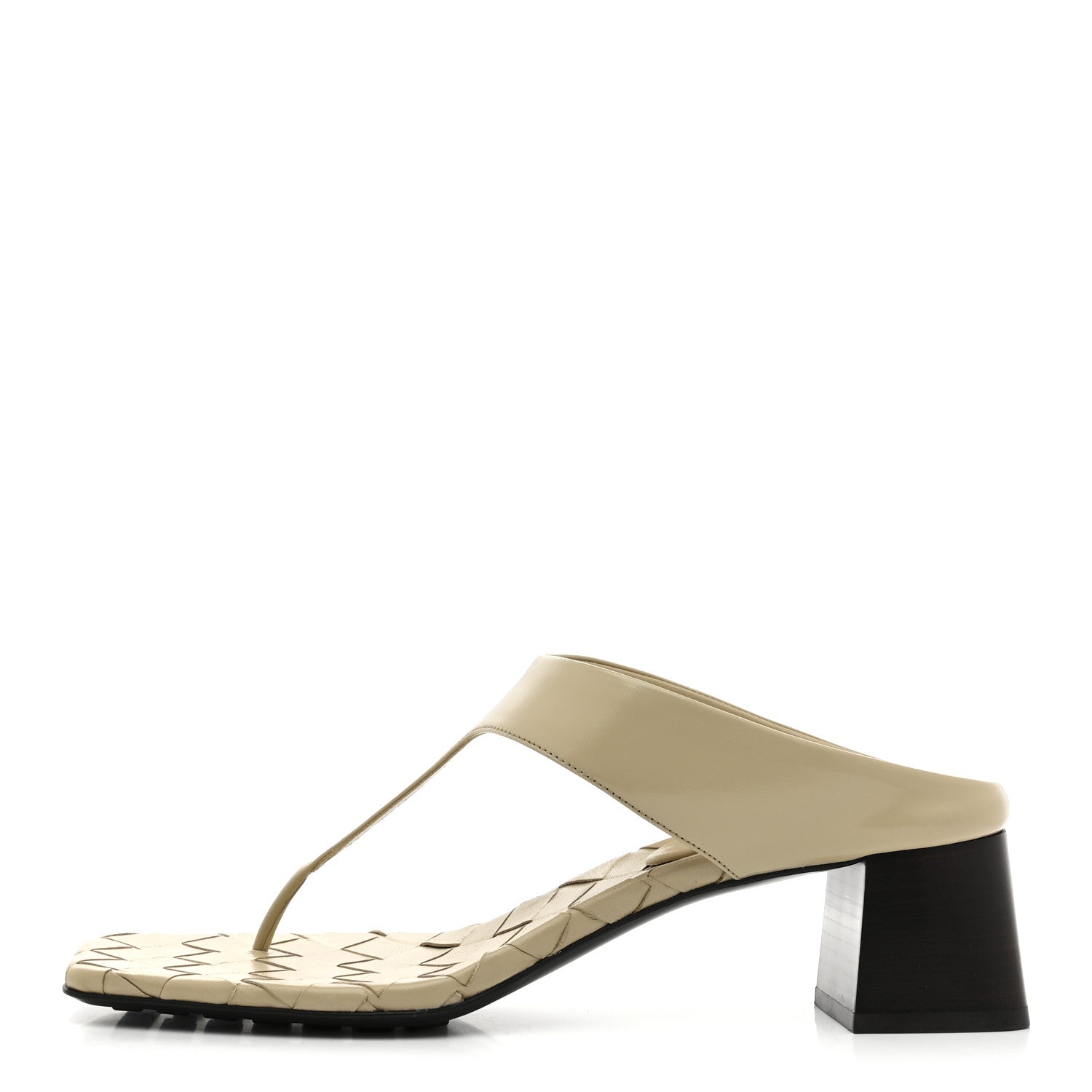 Bottega Veneta Cushion Lux Marella Thong Sandals 39.5 Light Butterscotch 1 of 9