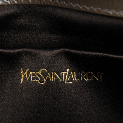 Saint Laurent Textured Patent Calfskin Large Belle De Jour Clutch 6 of 8