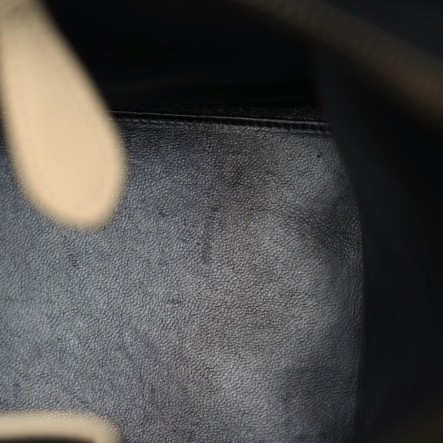 Smooth Calfskin Micro Tri-Color Luggage Beige