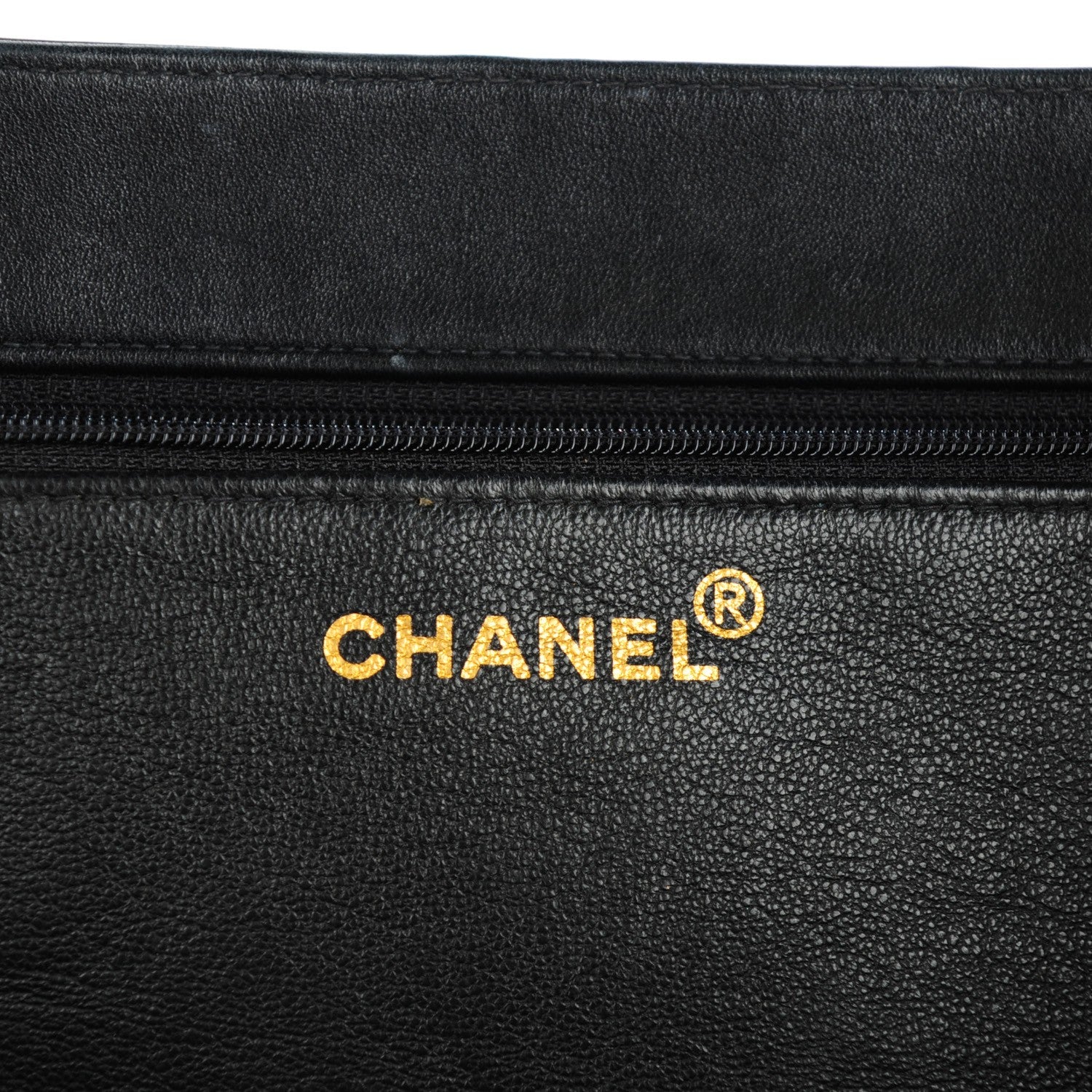 Chanel Lambskin Jumbo Shoulder Bag Black 7 of 8