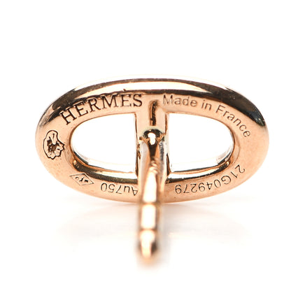 Hermes 18K Rose Gold TPM Farandole Stud Earrings 3 of 4