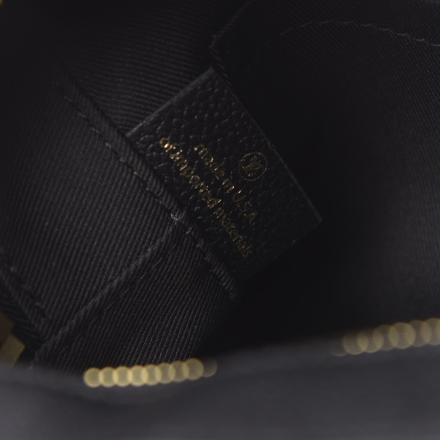 Louis Vuitton Empreinte Saintonge Black 7 of 11