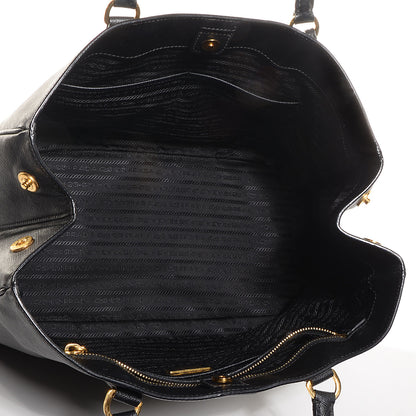Prada Saffiano Lux Large Tote Nero Black 5 of 14