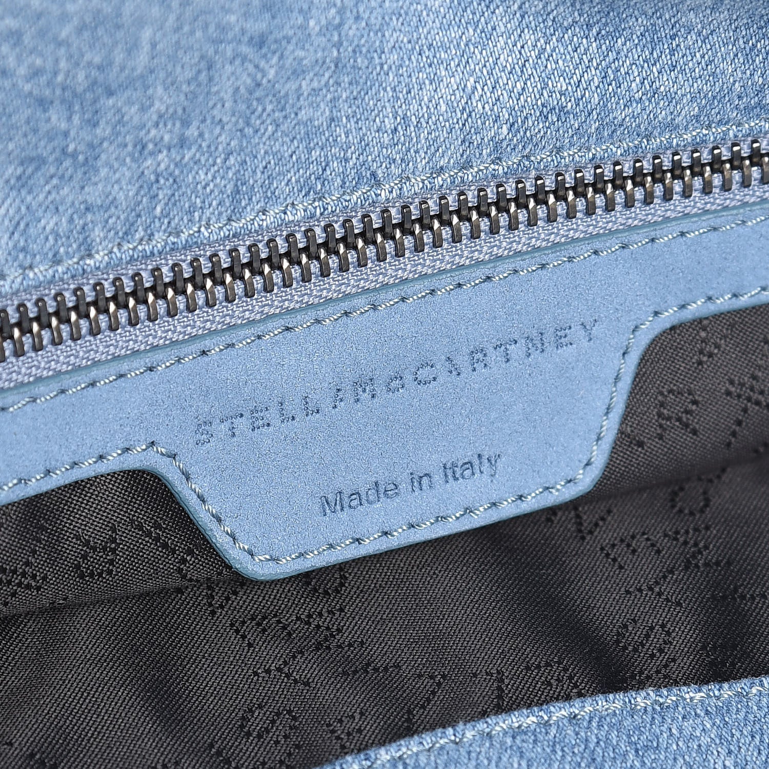 Stella McCartney Denim Star Small Falabella Tote Blue 6 of 8