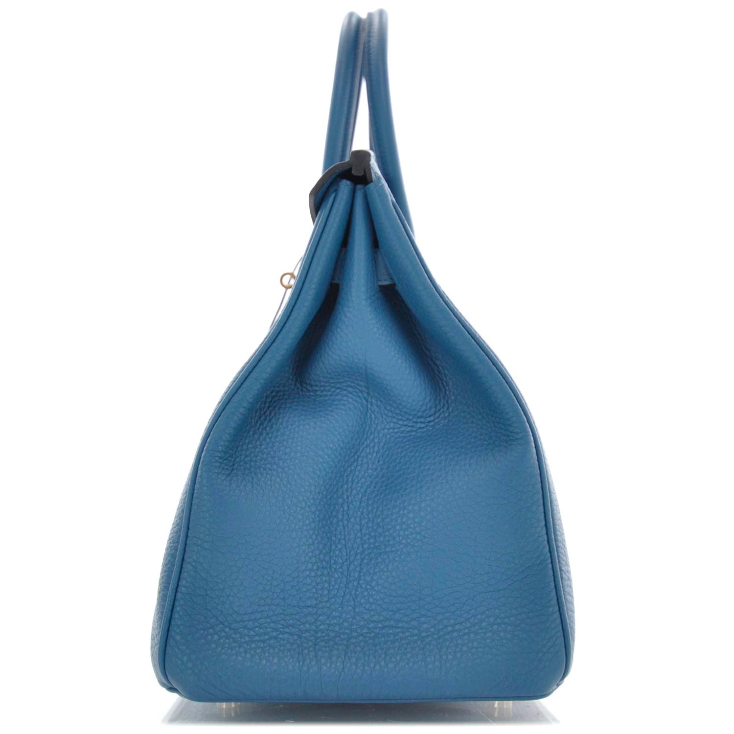 Hermes Togo BIRKIN 35 Bleu Cobalt 4 of 10