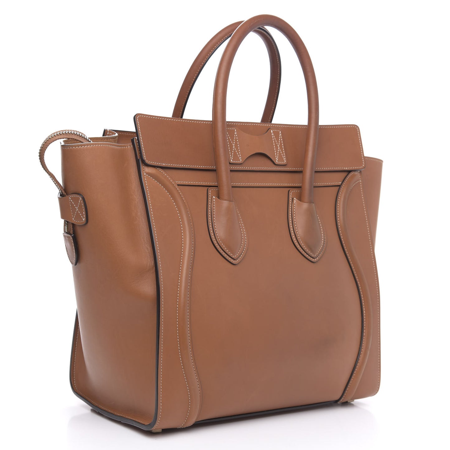 Natural Calfskin Mini Luggage Tan