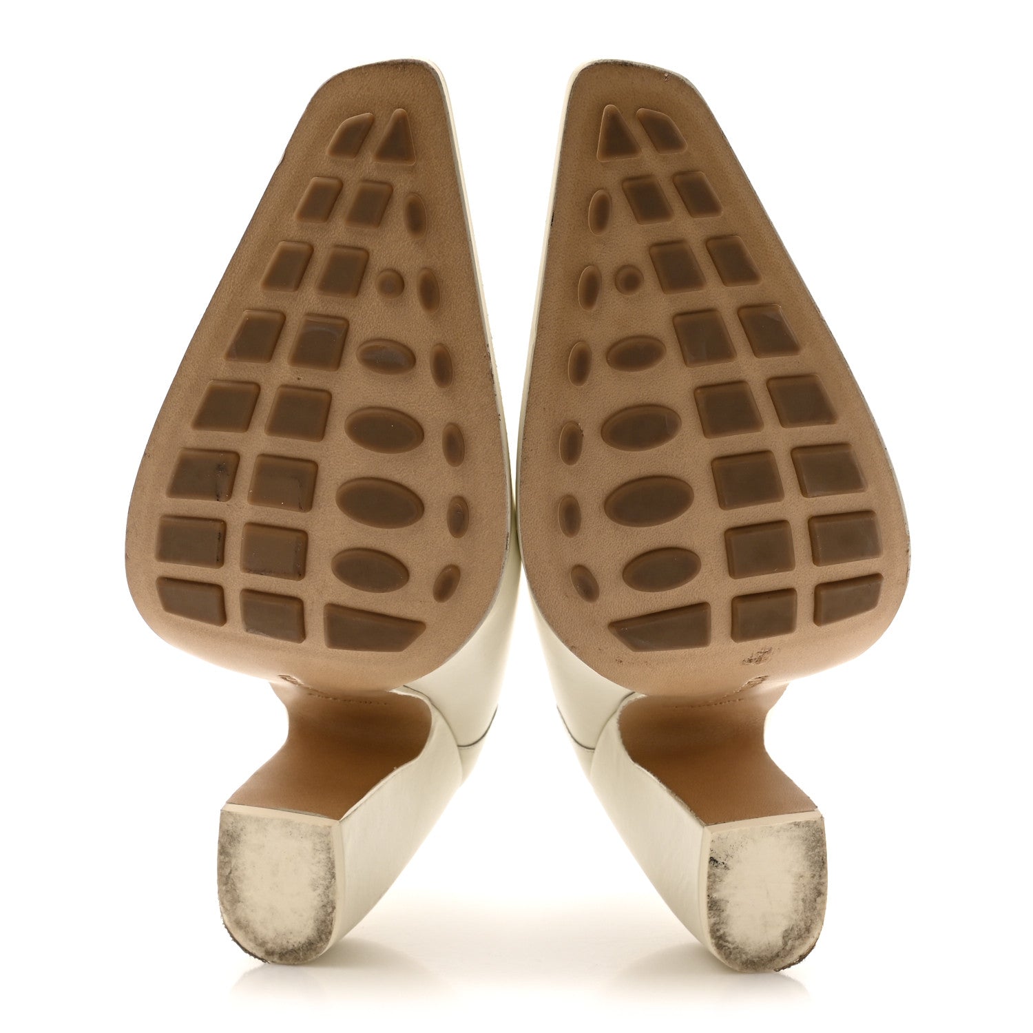 Bottega Veneta Calfskin Tex Mules 39 White 6 of 15