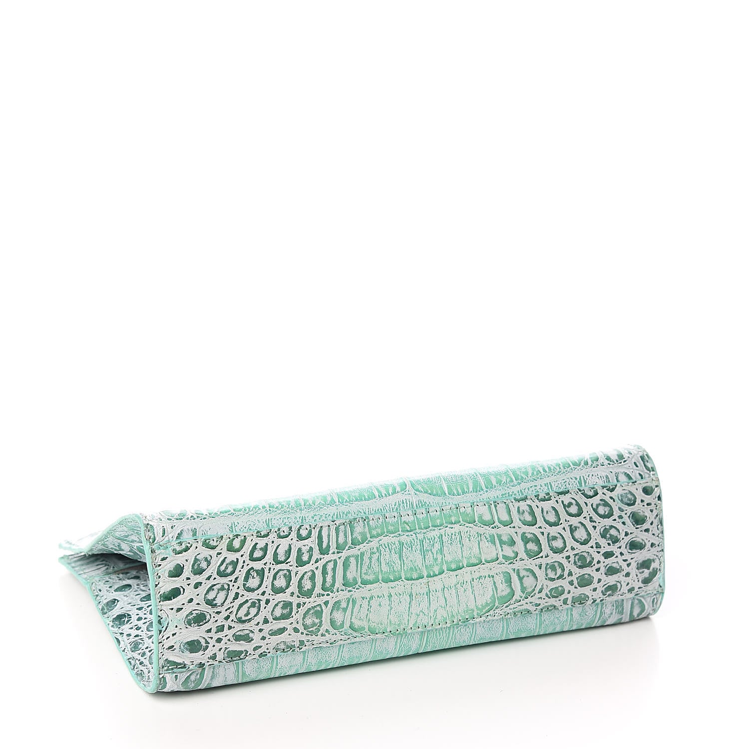 Nancy Gonzalez Crocodile Clutch Turquoise 4 of 8