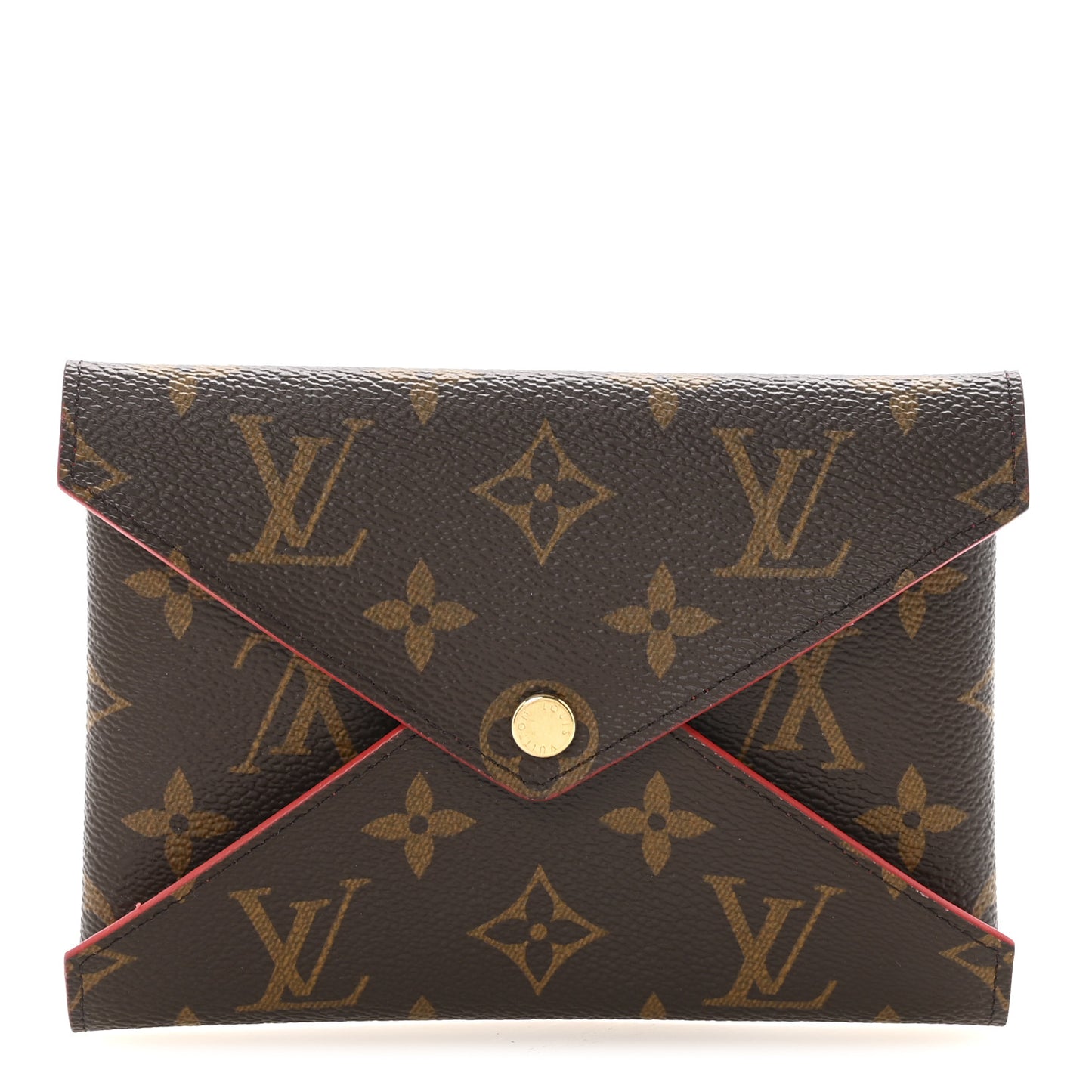 Monogram Medium Kirigami Pochette Insert Coquelicot