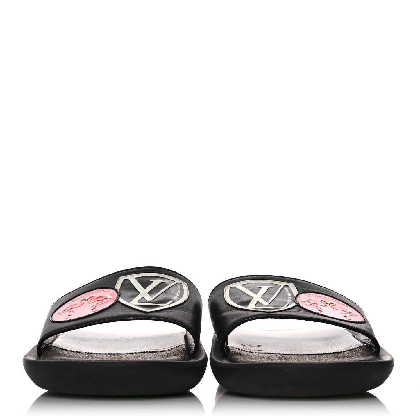 Monogram Patchwork World Tour Sunbath Slide Sandals 40