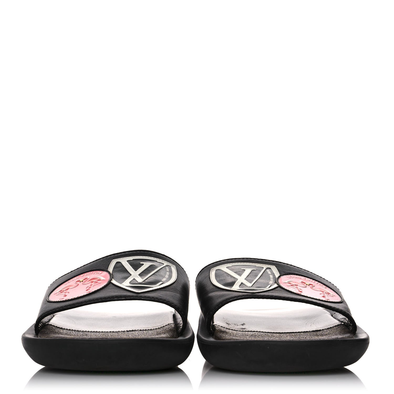 Louis Vuitton Monogram Patchwork World Tour Sunbath Slide Sandals 40 2 of 9