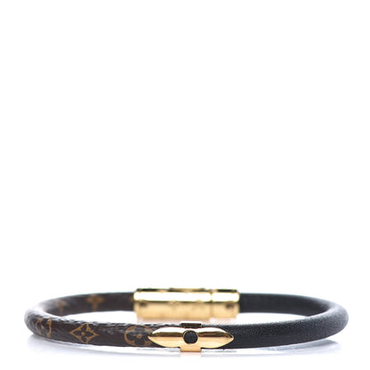 Louis Vuitton Monogram Daily Confidential Bracelet 17 Black 1 of 4