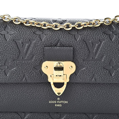Louis Vuitton Empreinte Vavin Chain Wallet Black 9 of 11